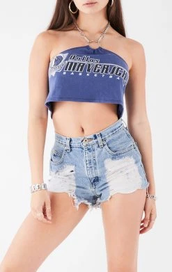 FURST OF A KIND VINTAGE CHAIN HALTER TOP