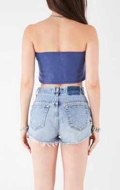 FURST OF A KIND VINTAGE CHAIN HALTER TOP