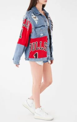 FURST OF A KIND VINTAGE SPLICED PATCHWORK DENIM JACKET 9 FURST OF A KIND VINTAGE SPLICED PATCHWORK DENIM JACKET