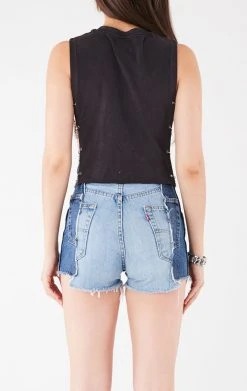 FURST OF A KIND VINTAGE CHAINS VINTAGE CHAIN SIDE SLEEVELESS CROPPED TEE 7 FURST OF A KIND VINTAGE CHAINS VINTAGE CHAIN SIDE SLEEVELESS CROPPED TEE