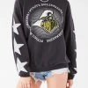 FURST OF A KIND VINTAGE SILVER STAR PATCH SWEATSHIRT