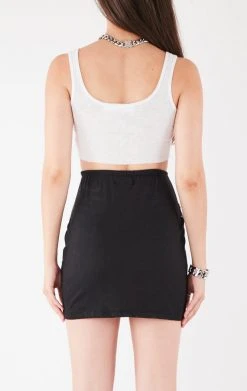 FURST OF A KIND VINTAGE WATERFALL CHAIN FRONT SKIRT 7 FURST OF A KIND VINTAGE WATERFALL CHAIN FRONT SKIRT