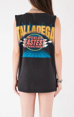 FURST OF A KIND VINTAGE DEEP V CHAIN SLEEVELESS TEE VINTAGE CHAINS