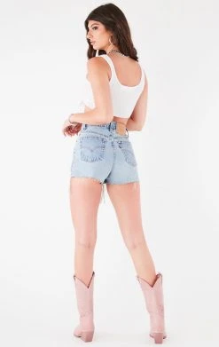 FURST OF A KIND VINTAGE RHINESTONE FRINGE DENIM SHORTS 16 FURST OF A KIND VINTAGE RHINESTONE FRINGE DENIM SHORTS