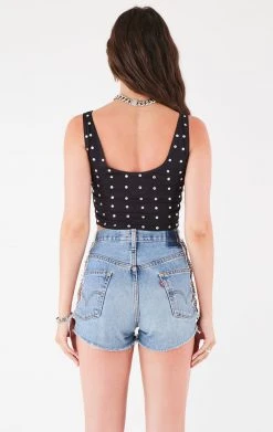 FURST OF A KIND VINTAGE ALLOVER RHINESTONE TANK VINTAGE SPORTS 7 FURST OF A KIND VINTAGE ALLOVER RHINESTONE TANK VINTAGE SPORTS