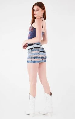 FURST OF A KIND VINTAGE RHINESTONE FRINGE TANK