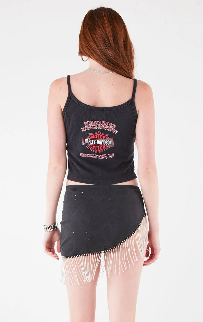 FURST OF A KIND VINTAGE RHINESTONE FRINGE SKIRT 5 FURST OF A KIND VINTAGE RHINESTONE FRINGE SKIRT