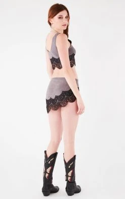 FURST OF A KIND FESTIVAL VINTAGE LACE TRIM TANK AND SKIRT SET 7 FURST OF A KIND FESTIVAL VINTAGE LACE TRIM TANK AND SKIRT SET