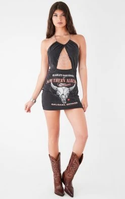 FURST OF A KIND VINTAGE CUT OUT CHAIN LADDER DRESS