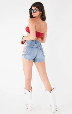 FURST OF A KIND VINTAGE CHAIN NECK O-RING TUBE TOP FESTIVAL 7 FURST OF A KIND VINTAGE CHAIN NECK O-RING TUBE TOP FESTIVAL