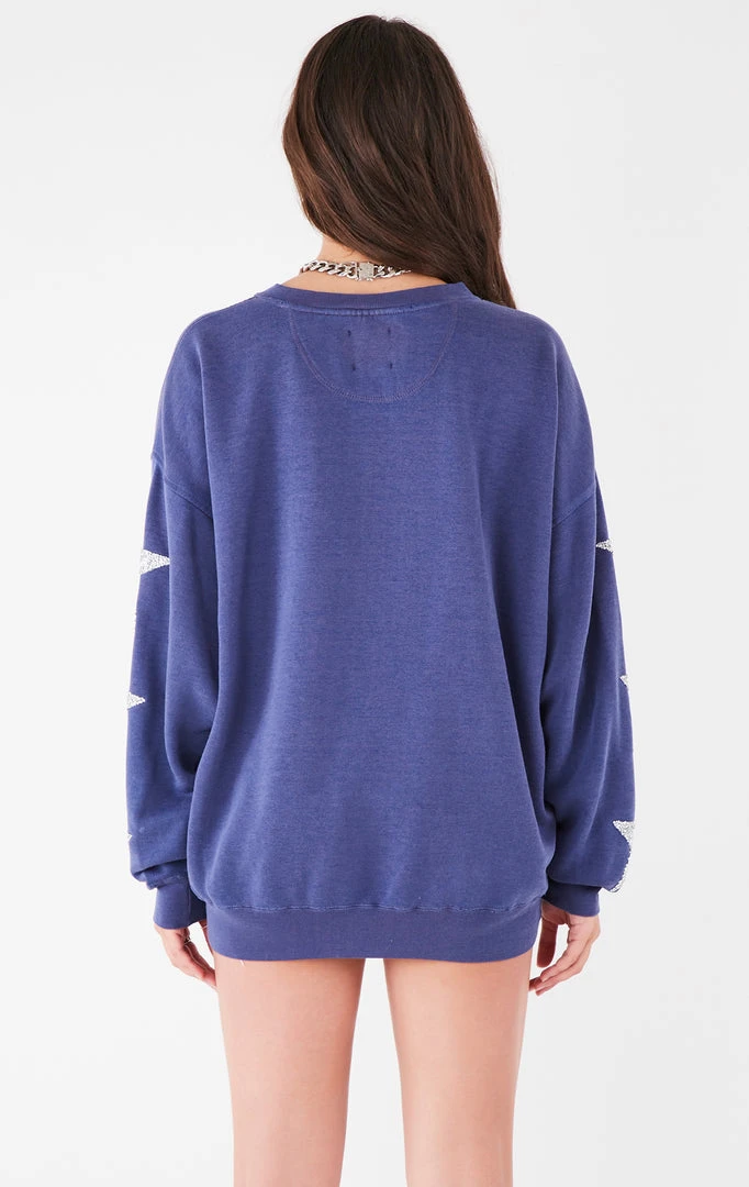 FURST OF A KIND VINTAGE SILVER STAR PATCH SWEATSHIRT 4 FURST OF A KIND VINTAGE SILVER STAR PATCH SWEATSHIRT