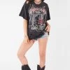FURST OF A KIND FESTIVAL VINTAGE MULTI DRAPED CHAIN TEE