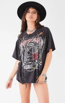 FURST OF A KIND FESTIVAL VINTAGE MULTI DRAPED CHAIN TEE