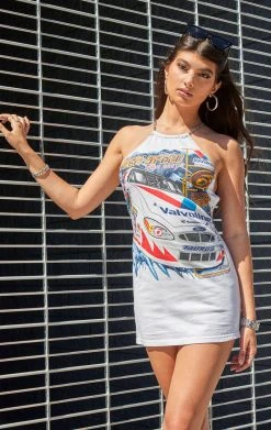 FURST OF A KIND FESTIVAL VINTAGE WATERFALL CHAIN BACK DRESS 8 FURST OF A KIND FESTIVAL VINTAGE WATERFALL CHAIN BACK DRESS