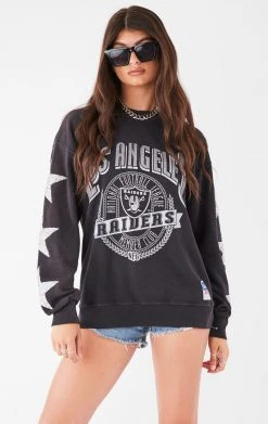 FURST OF A KIND VINTAGE SILVER STAR PATCH SWEATSHIRT