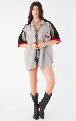 FURST OF A KIND VINTAGE HARLEY SHORT SLEEVE BUTTON DOWN