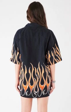 FURST OF A KIND VINTAGE HARLEY SHORT SLEEVE BUTTON DOWN