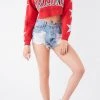 FURST OF A KIND VINTAGE STAR PATCH CROPPED SWEATSHIRT 2 FURST OF A KIND VINTAGE STAR PATCH CROPPED SWEATSHIRT