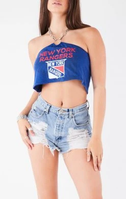 FURST OF A KIND VINTAGE CHAINS VINTAGE CHAIN HALTER TOP