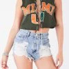 FURST OF A KIND VINTAGE CHAIN LACE UP SLEEVELESS TEE