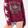 FURST OF A KIND VINTAGE SILVER STAR PATCH SWEATSHIRT