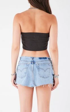 FURST OF A KIND VINTAGE CHAINS VINTAGE CHAIN HALTER TOP