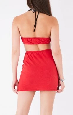 FURST OF A KIND VINTAGE DRESSES VINTAGE CUT OUT HALTER DRESS