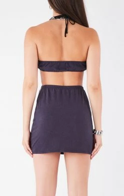 FURST OF A KIND VINTAGE CUT OUT HALTER DRESS