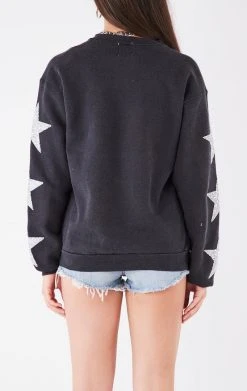 FURST OF A KIND VINTAGE SILVER STAR PATCH SWEATSHIRT VINTAGE SPORTS 7 FURST OF A KIND VINTAGE SILVER STAR PATCH SWEATSHIRT VINTAGE SPORTS