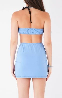 FURST OF A KIND VINTAGE CUT OUT HALTER DRESS VINTAGE DRESSES