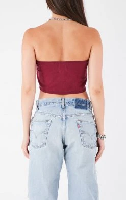 FURST OF A KIND VINTAGE CHAINS VINTAGE CHAIN HALTER TOP