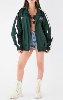 FURST OF A KIND VINTAGE NFL VINTAGE ZIP UP WINDBREAKER JACKET