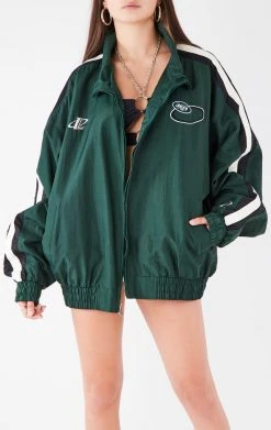 FURST OF A KIND VINTAGE NFL VINTAGE ZIP UP WINDBREAKER JACKET