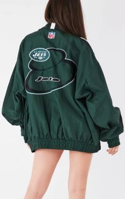 FURST OF A KIND VINTAGE NFL VINTAGE ZIP UP WINDBREAKER JACKET