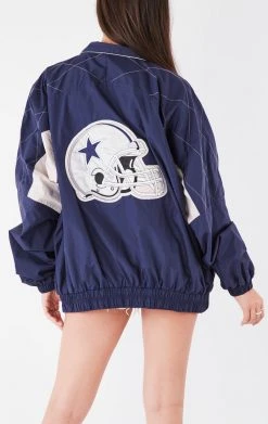 FURST OF A KIND VINTAGE ZIP UP WINDBREAKER JACKET VINTAGE NFL