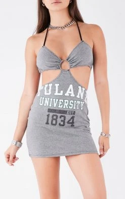 FURST OF A KIND VINTAGE CUT OUT HALTER DRESS VINTAGE DRESSES