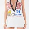 FURST OF A KIND VINTAGE DEEP V CHAIN SLEEVELESS TEE