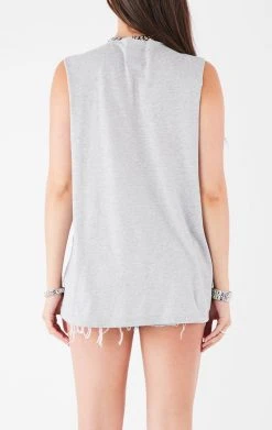 FURST OF A KIND VINTAGE DEEP V CHAIN SLEEVELESS TEE