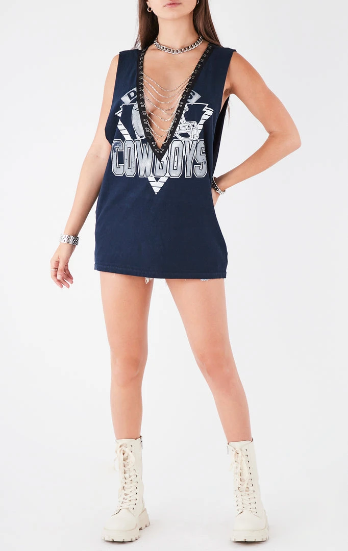 FURST OF A KIND VINTAGE DEEP V CHAIN SLEEVELESS TEE 3 FURST OF A KIND VINTAGE DEEP V CHAIN SLEEVELESS TEE