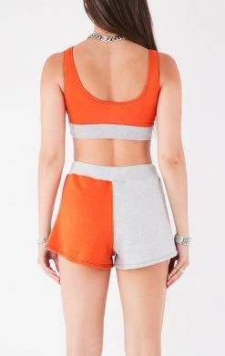 FURST OF A KIND VINTAGE SPLICED TANK AND SHORT SET 7 FURST OF A KIND VINTAGE SPLICED TANK AND SHORT SET