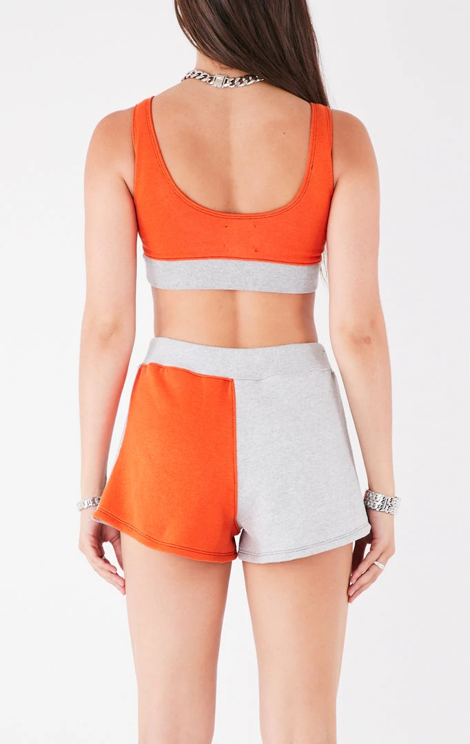 FURST OF A KIND VINTAGE SPLICED TANK AND SHORT SET 5 FURST OF A KIND VINTAGE SPLICED TANK AND SHORT SET