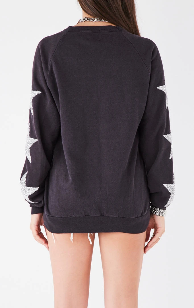 FURST OF A KIND VINTAGE NFL VINTAGE SILVER STAR PATCH SWEATSHIRT 5 FURST OF A KIND VINTAGE NFL VINTAGE SILVER STAR PATCH SWEATSHIRT