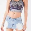 FURST OF A KIND VINTAGE RHINESTONE FRINGE TANK