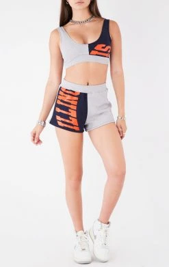 FURST OF A KIND VINTAGE COLLEGE VINTAGE SPLICED TANK AND SHORT SET