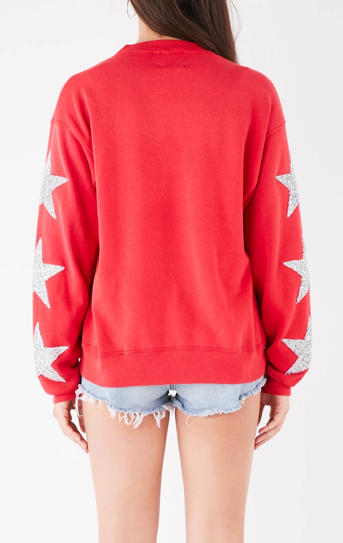 FURST OF A KIND VINTAGE SILVER STAR PATCH SWEATSHIRT VINTAGE COLLEGE 5 FURST OF A KIND VINTAGE SILVER STAR PATCH SWEATSHIRT VINTAGE COLLEGE