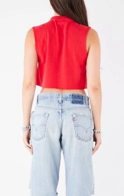 FURST OF A KIND VINTAGE CHAIN LACE UP SLEEVELESS TEE 7 FURST OF A KIND VINTAGE CHAIN LACE UP SLEEVELESS TEE