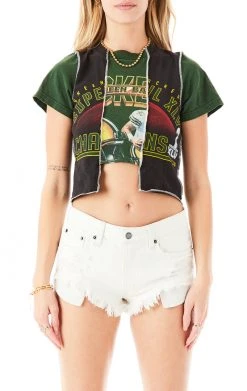FURST OF A KIND VINTAGE SPLICED CROPPED TEE SALE