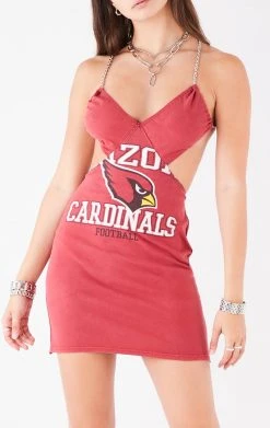 FURST OF A KIND VINTAGE CUT OUT SIDE CHAIN DRESS VINTAGE CHAINS