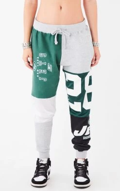 FURST OF A KIND VINTAGE SPLICED PATCHWORK SWEATPANTS