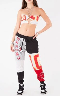 FURST OF A KIND VINTAGE SPLICED PATCHWORK SWEATPANTS